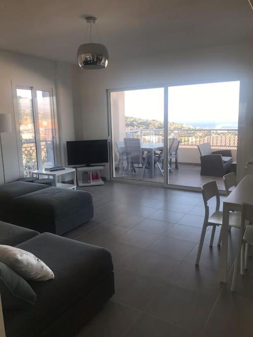 Appart Avec Terrasse Vue Sur Mer Exceptionnelle LʼÎle-Rousse Exteriör bild